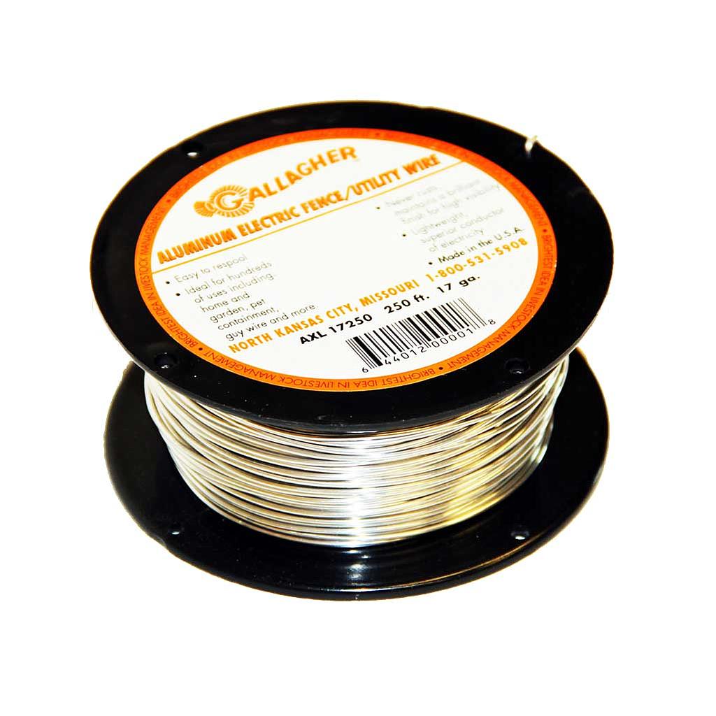 GALLAGHER 17 GAUGE ALUMINUM WIRE 250'