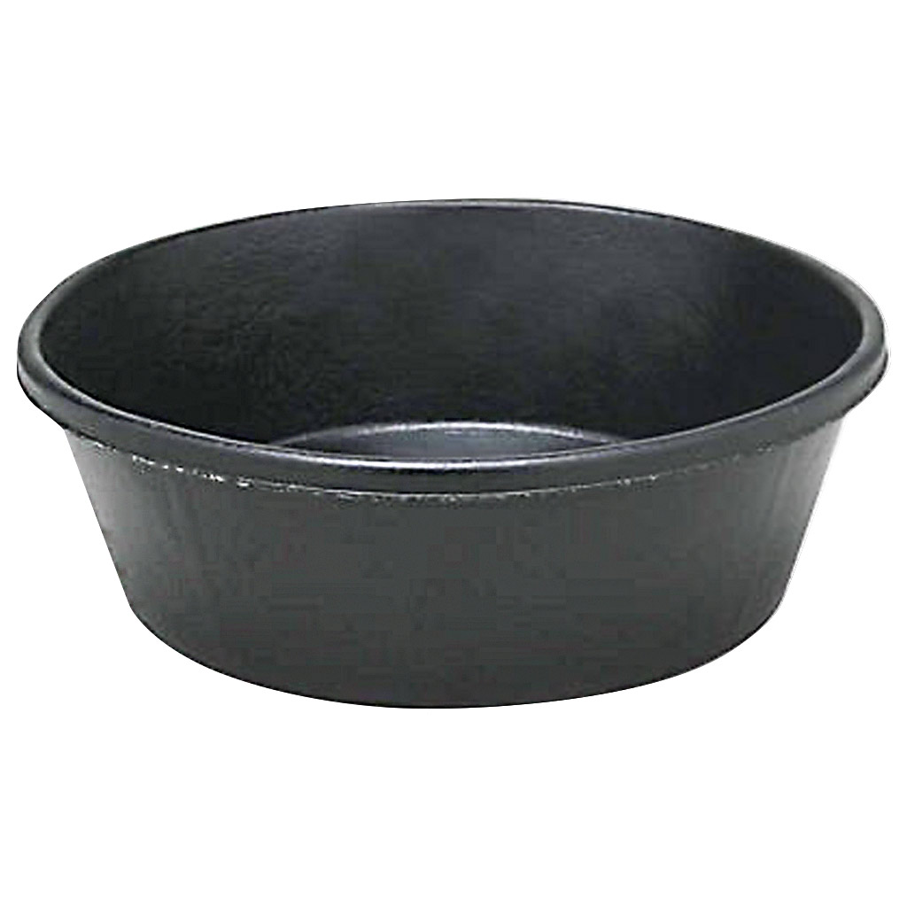 DV - FORTEX FEEDER PAN RUBBER BLK 8QT