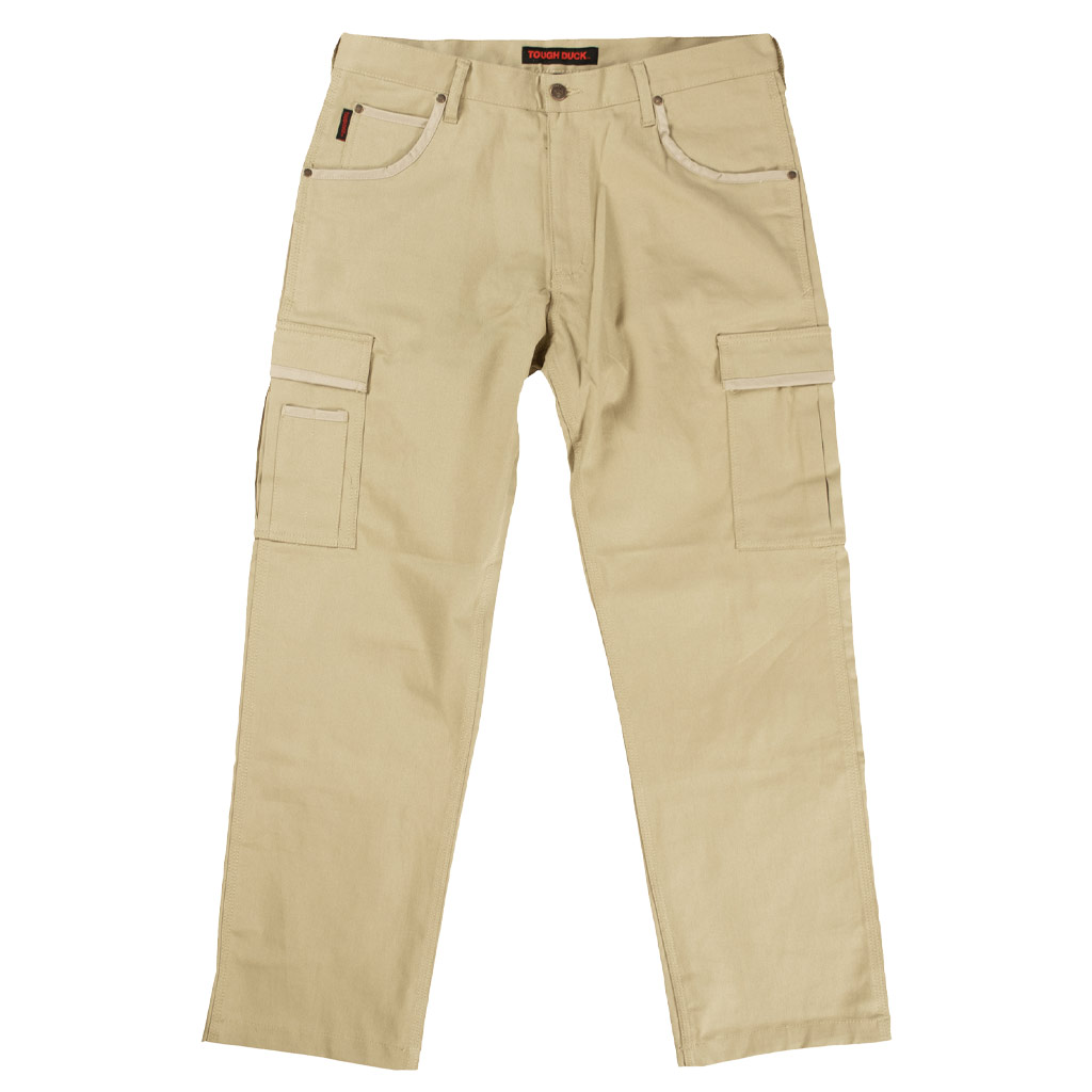 DV - TOUGH DUCK FLEX TWILL CARGO PANT KHAKI 30W/30