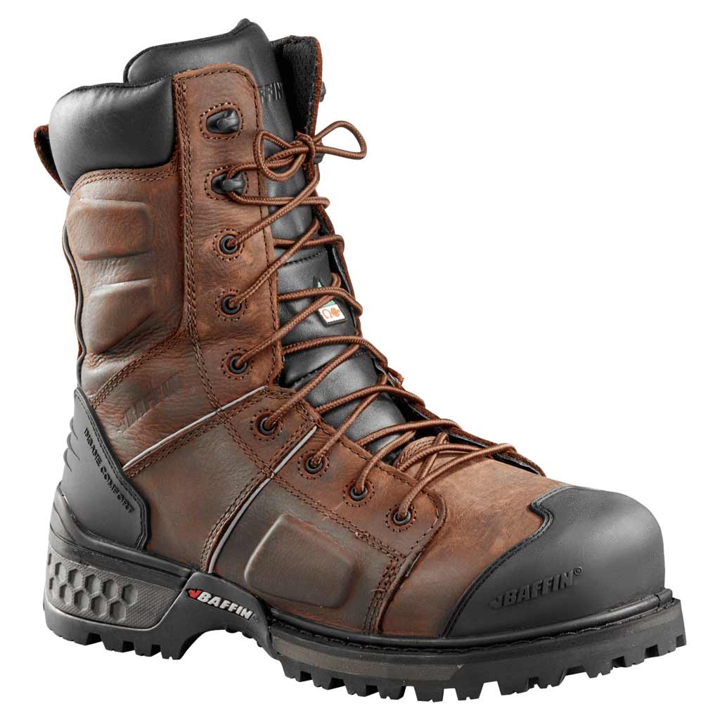 DMB - BAFFIN MONSTER 8&quot; WORKBOOT CSA BROWN SZ 7