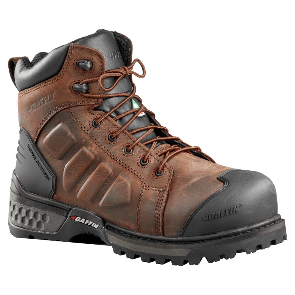 DMB - BAFFIN MONSTER 6&quot; WORKBOOT CSA BROWN SZ 9