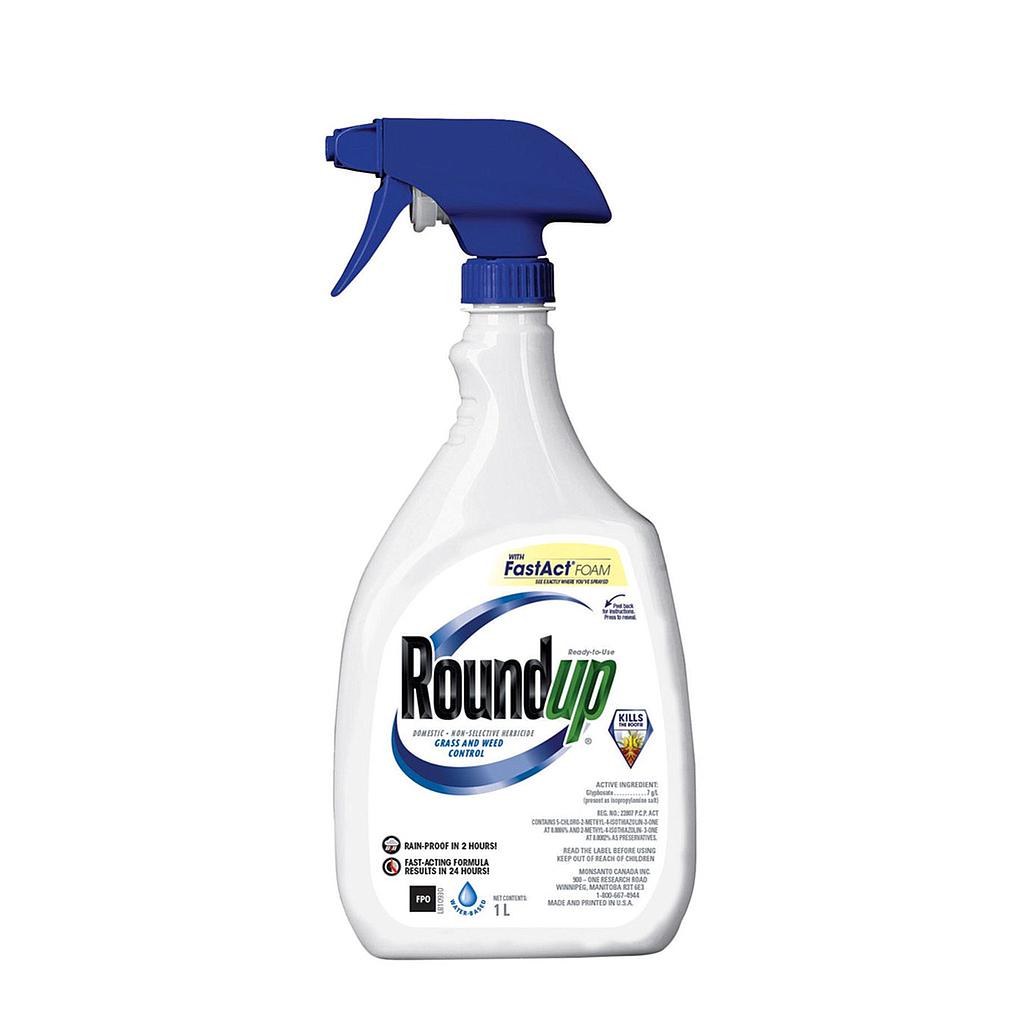 ROUNDUP GRASS &amp; WEED CONTROL RTU 1L