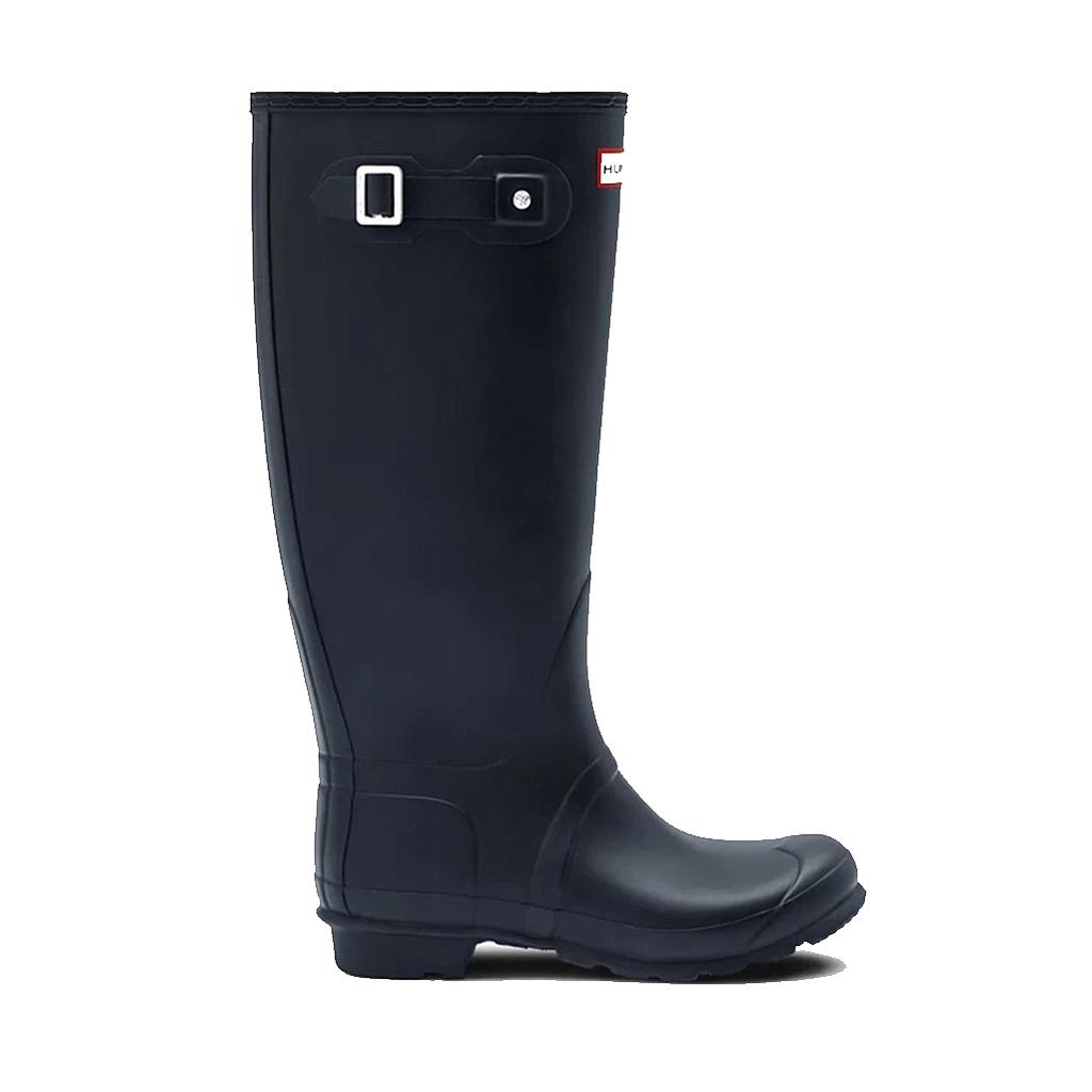 DMB - HUNTER ORIGINAL TALL WIDE FIT BOOT NAVY 6