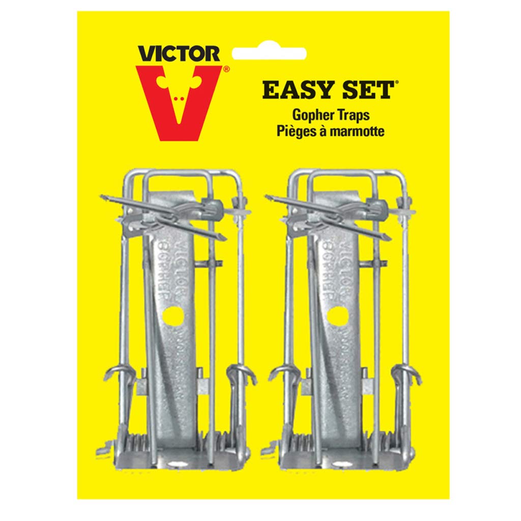 DV - VICTOR EASY SET GOPHER TRAP REUSABLE STL 2PK