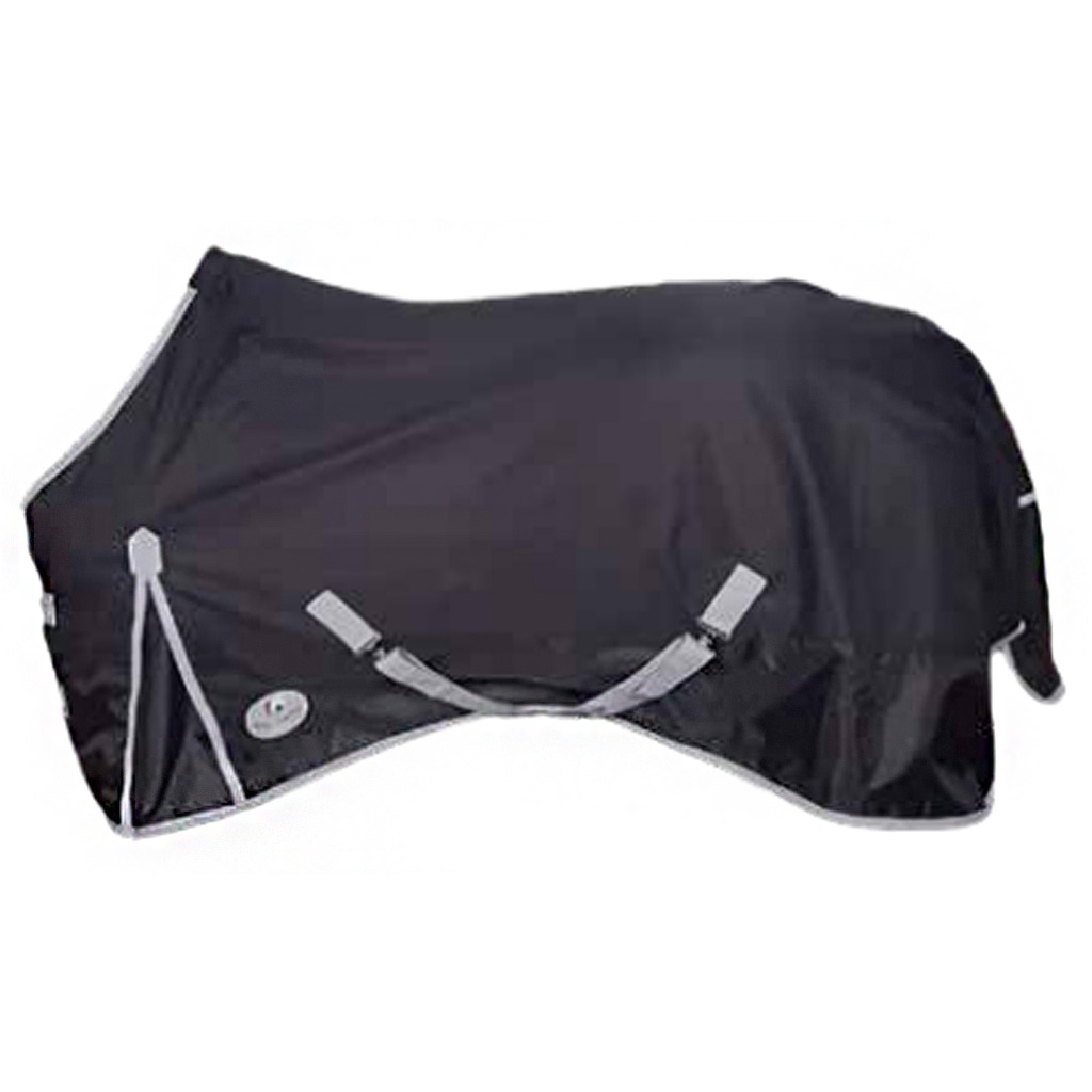 DV - CENTURION 600D REG NECK RAINSHEET-BLACK W SILVER BINDING 72