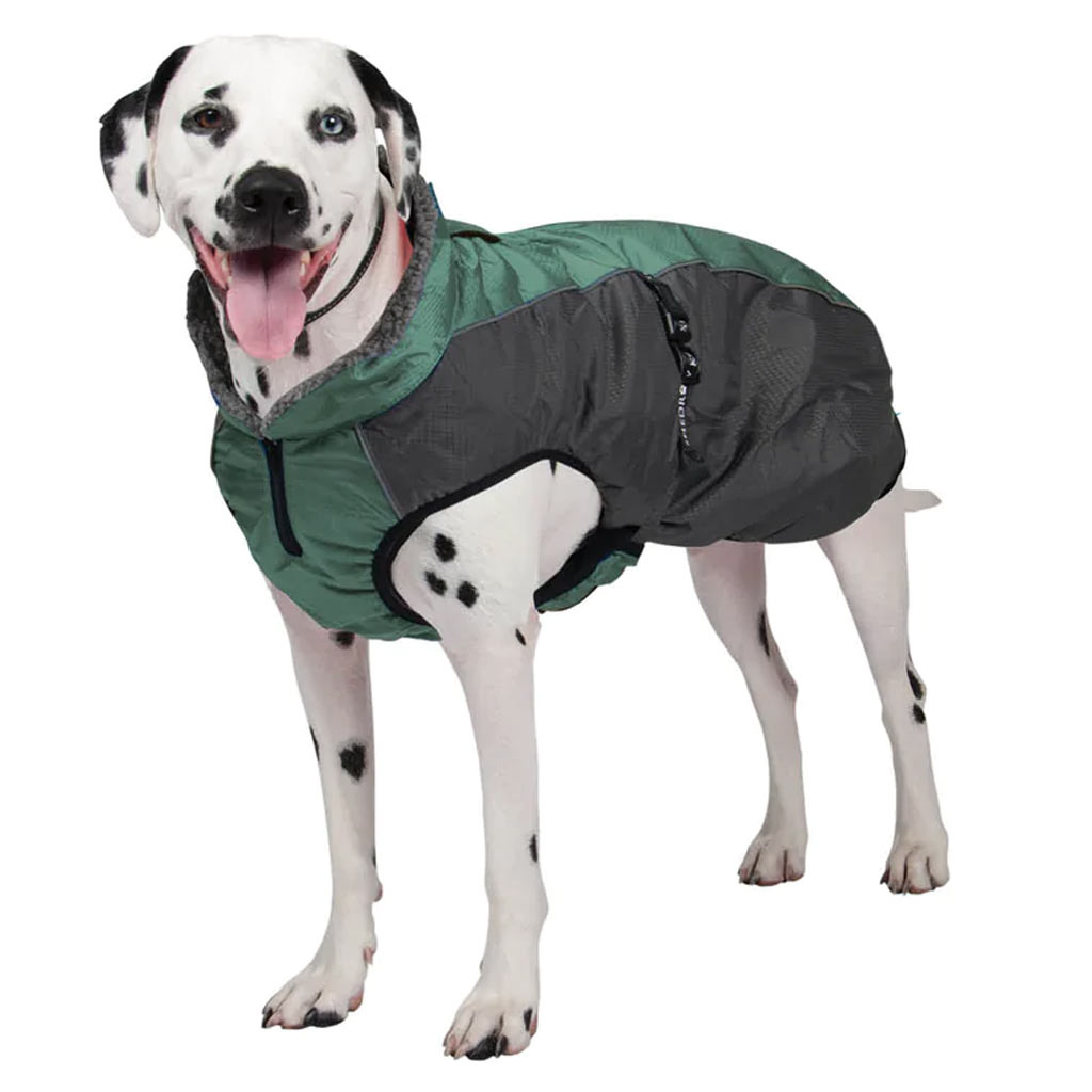 DV - SHEDROW K9 CHINOOK DOG COAT NEO MINT/GREY MS