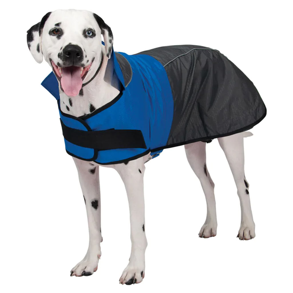 DMB - SHEDROW K9 CLOUDBURST RAIN JACKET BLUE/GREY MS