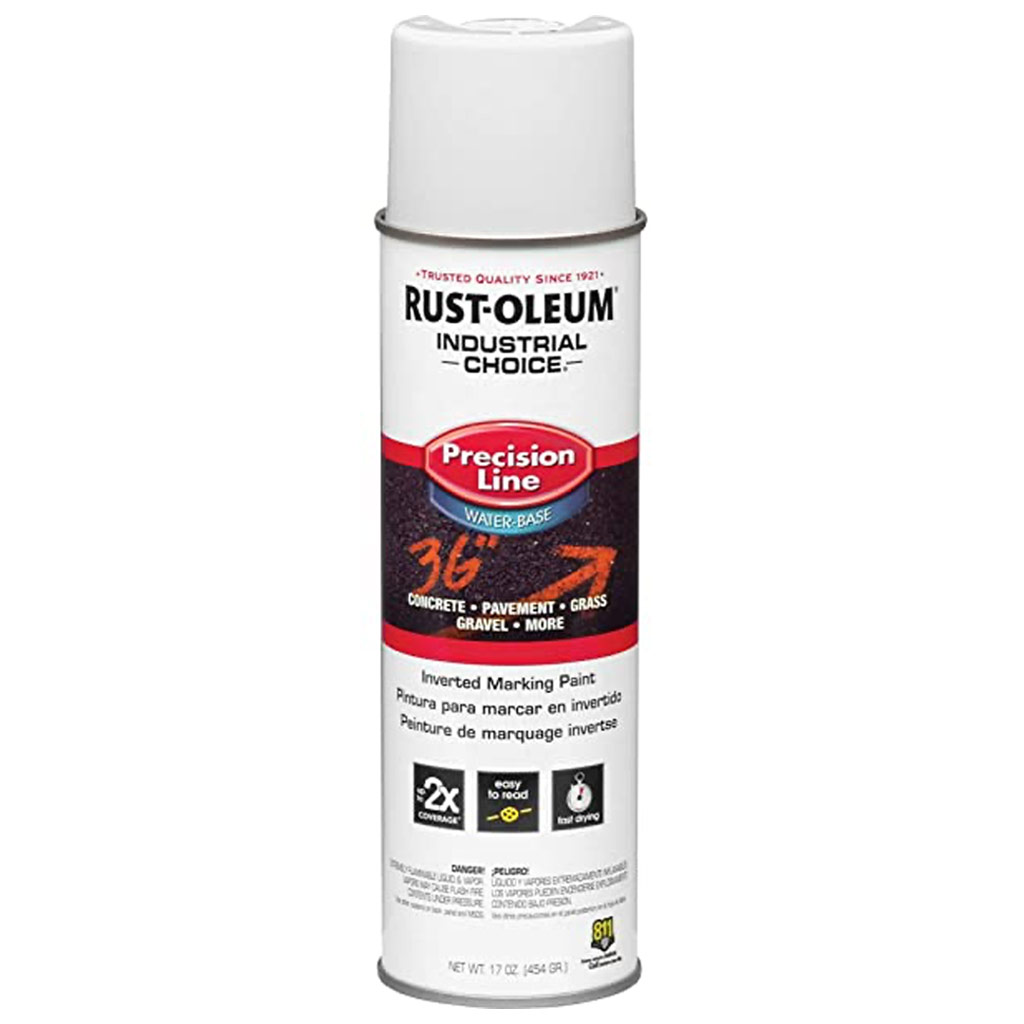 RUSTOLEUM MARKING SPRAY PAINT MATTE WHT 426G