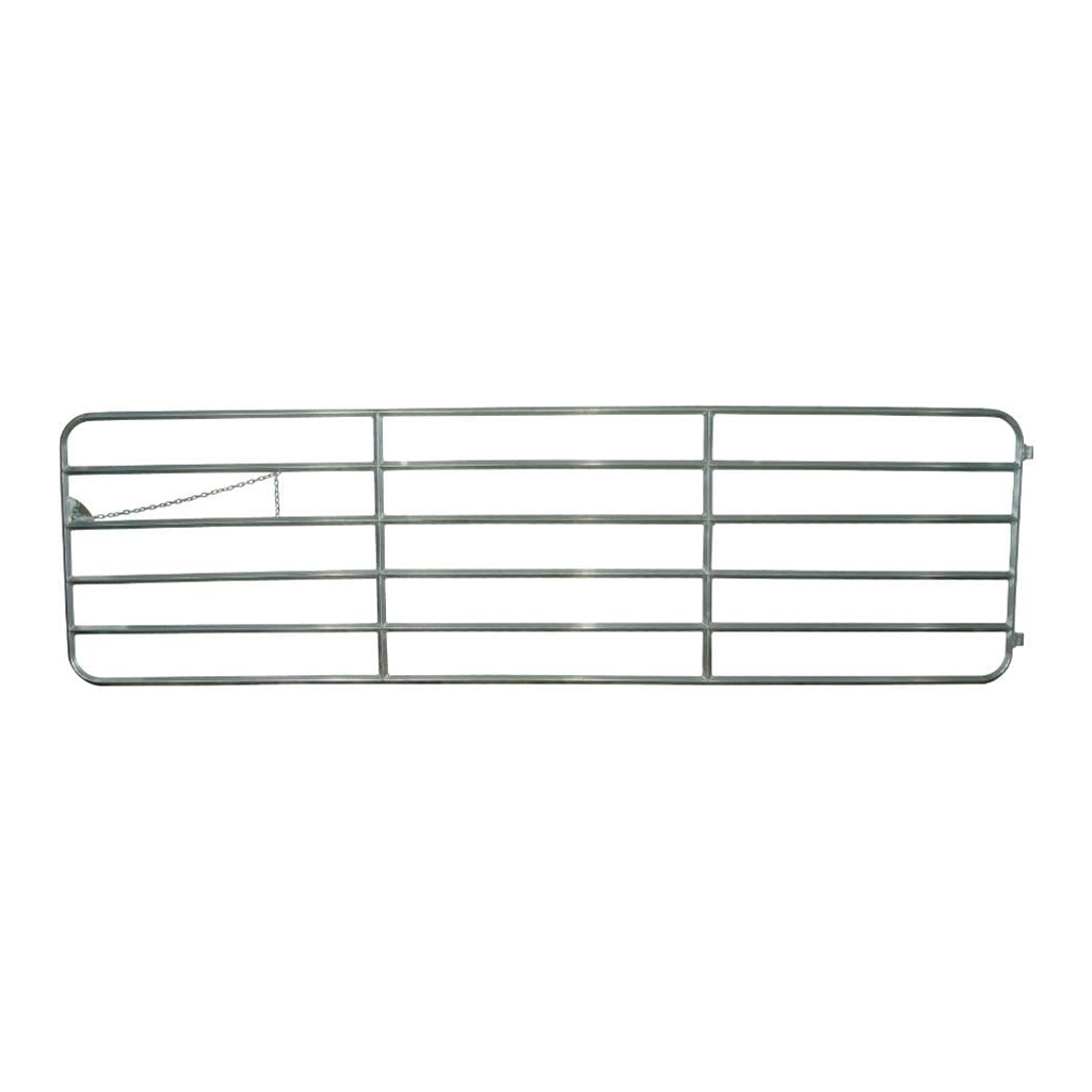 DURALUME 6 BAR ALUMINUM GATE 3'