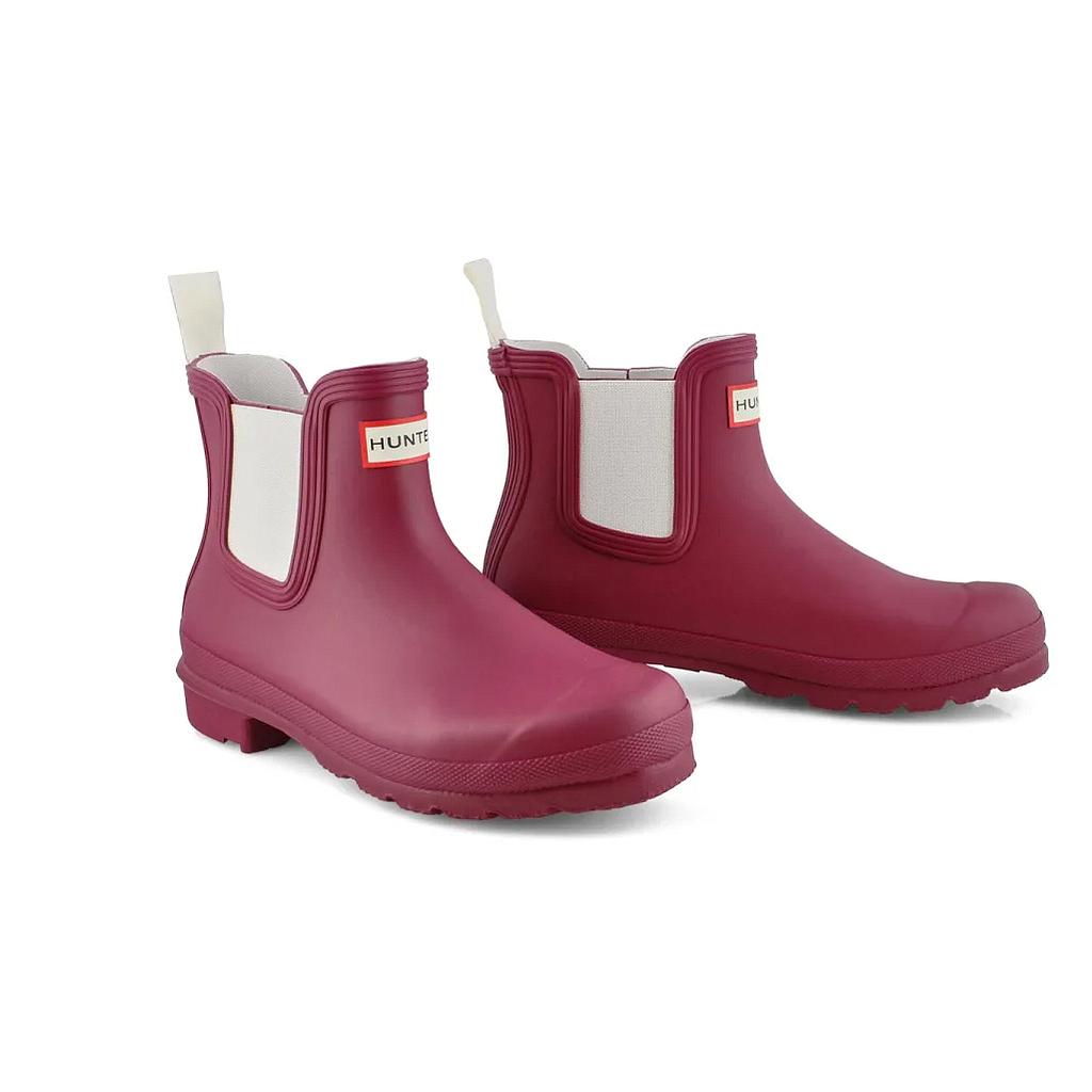 DMB - HUNTER ORIGINAL CHELSEA BOOT RED ALGAE 6