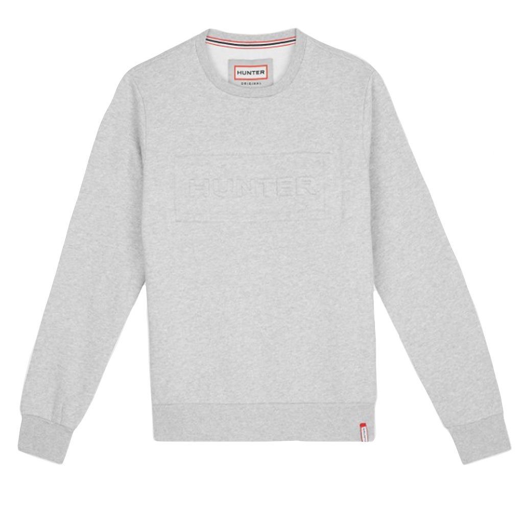 DV - HUNTER WOMENS CREW NECK SWEATSHIRT GREY MARL XS