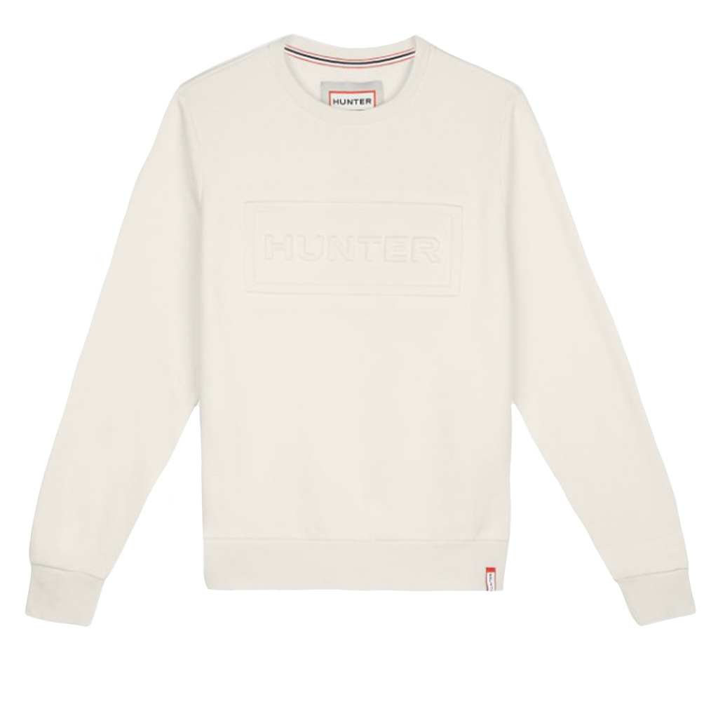 DV - HUNTER WOMENS CREW NECK SWEATSHIRT OFF WHITE XS