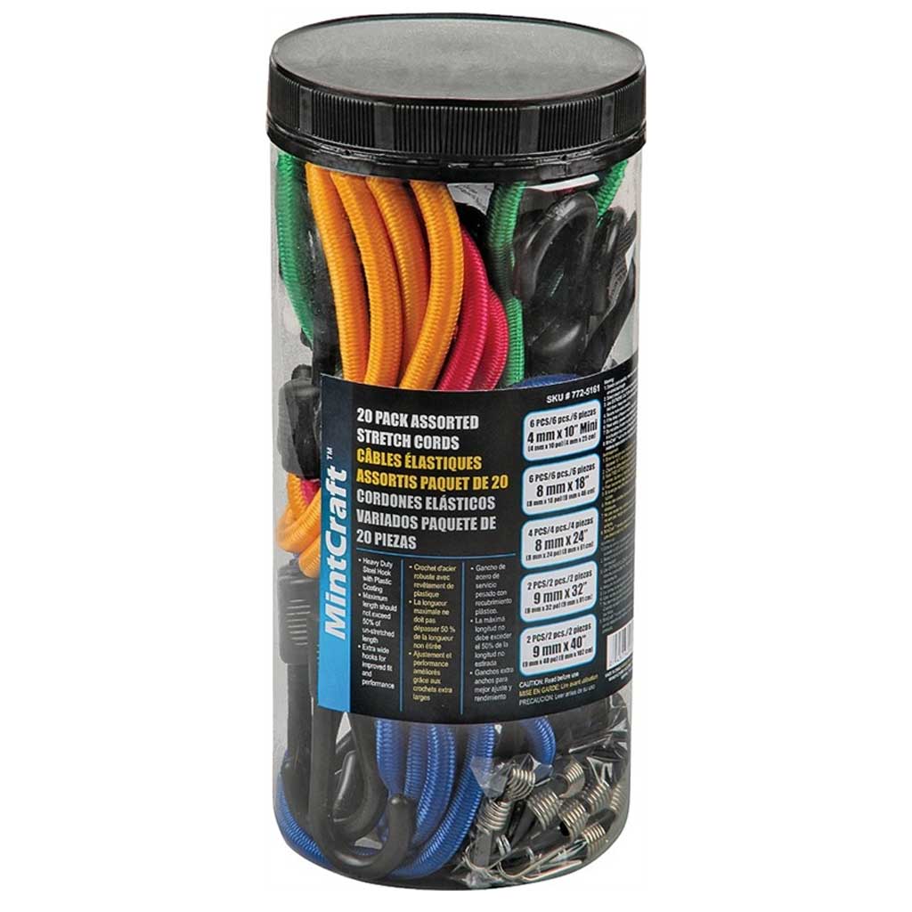 DMB - PROSOURCE BUNGEE CORD SET ASST'D