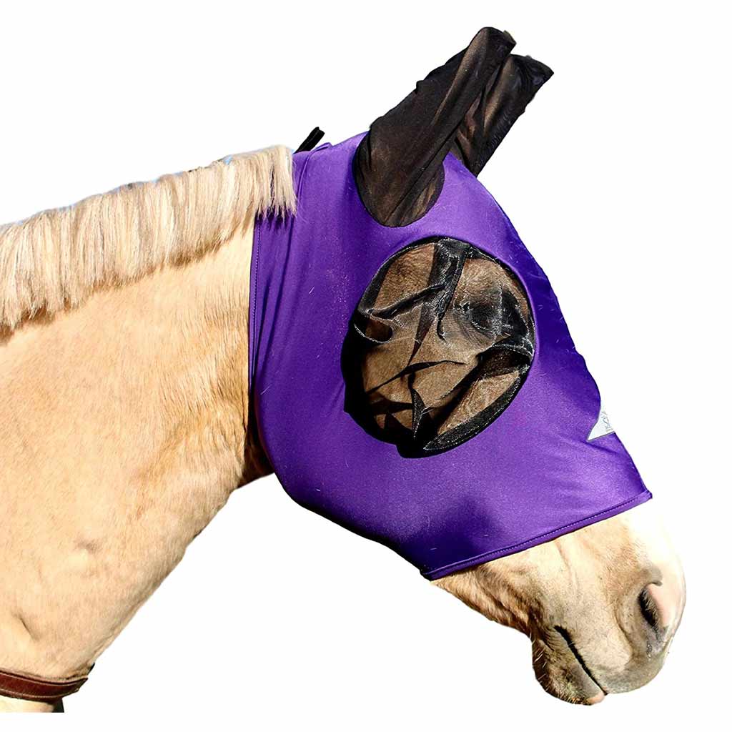 DV - SHIRES LYCRA FLY MASK COB PURPLE