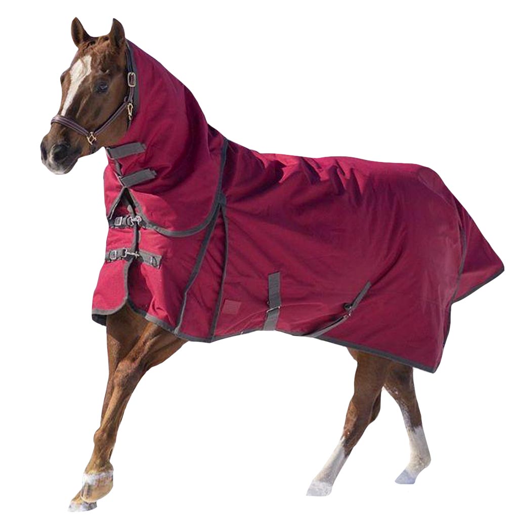 DV - MAXIM DIABLO 300GM TURNOUT W/ HOOD 78&quot; BURGUNDY