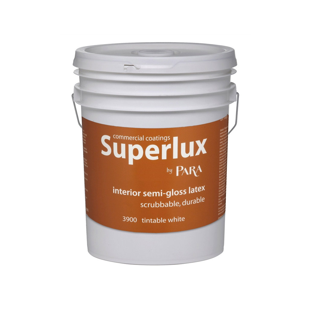 PARA INTERIOR SEMI-GLOSS PAINT WHT 5GAL