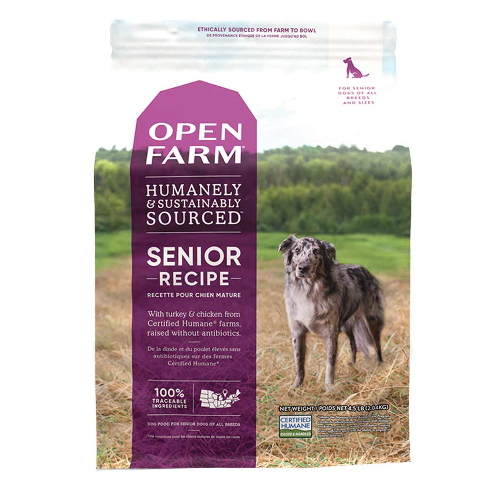 DR - OPEN FARM DOG SENIOR 4.5LB