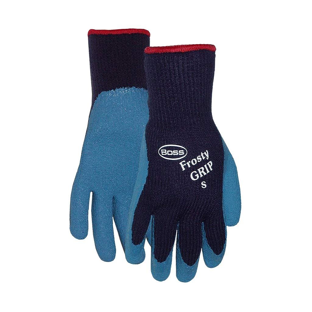 BOSS FROSTY GRIP INSULATED LATEX COATED KNIT GLOVE SMALL