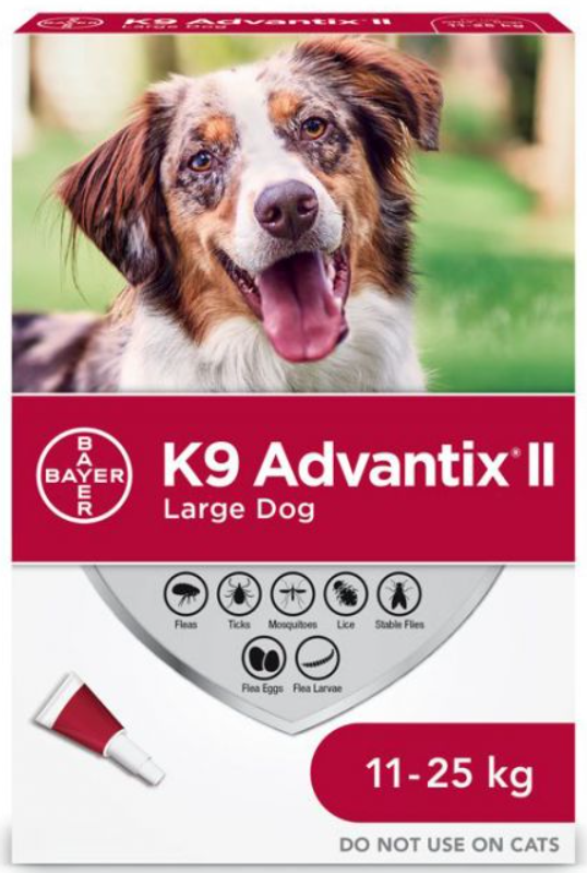 ADVANTIX II 4 DOSE DOGS 11-25KG