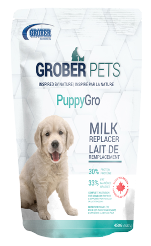 GROBER PUPPYGRO MILK REPLACER 450G