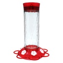 [10080720] MORE BIRDS DIAMOND HUMMINGBIRD FEEDER 30OZ