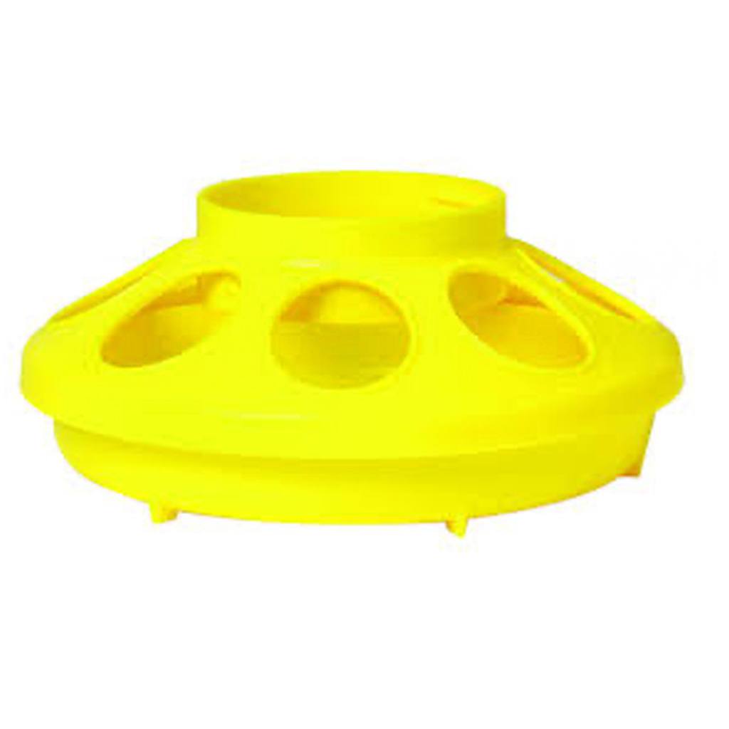 FARM TUFF FEEDER BASE YELLOW 1QT