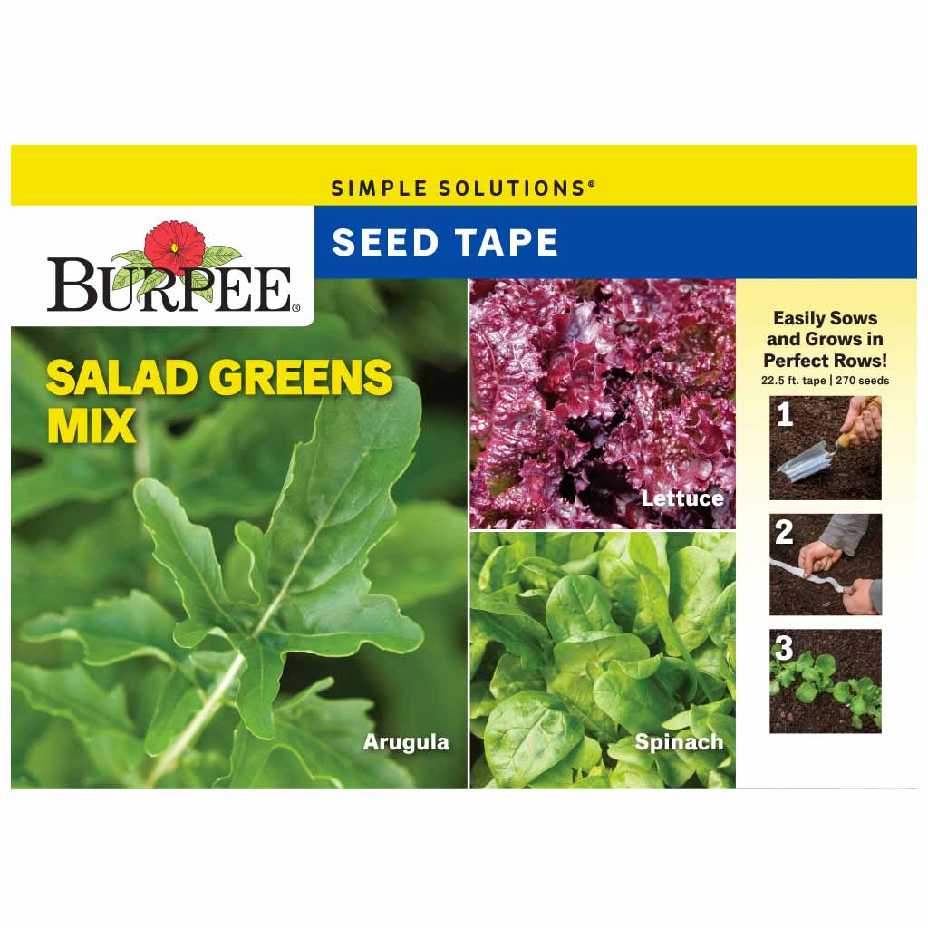 BURPEE SALAD GREEN SEED TAPE