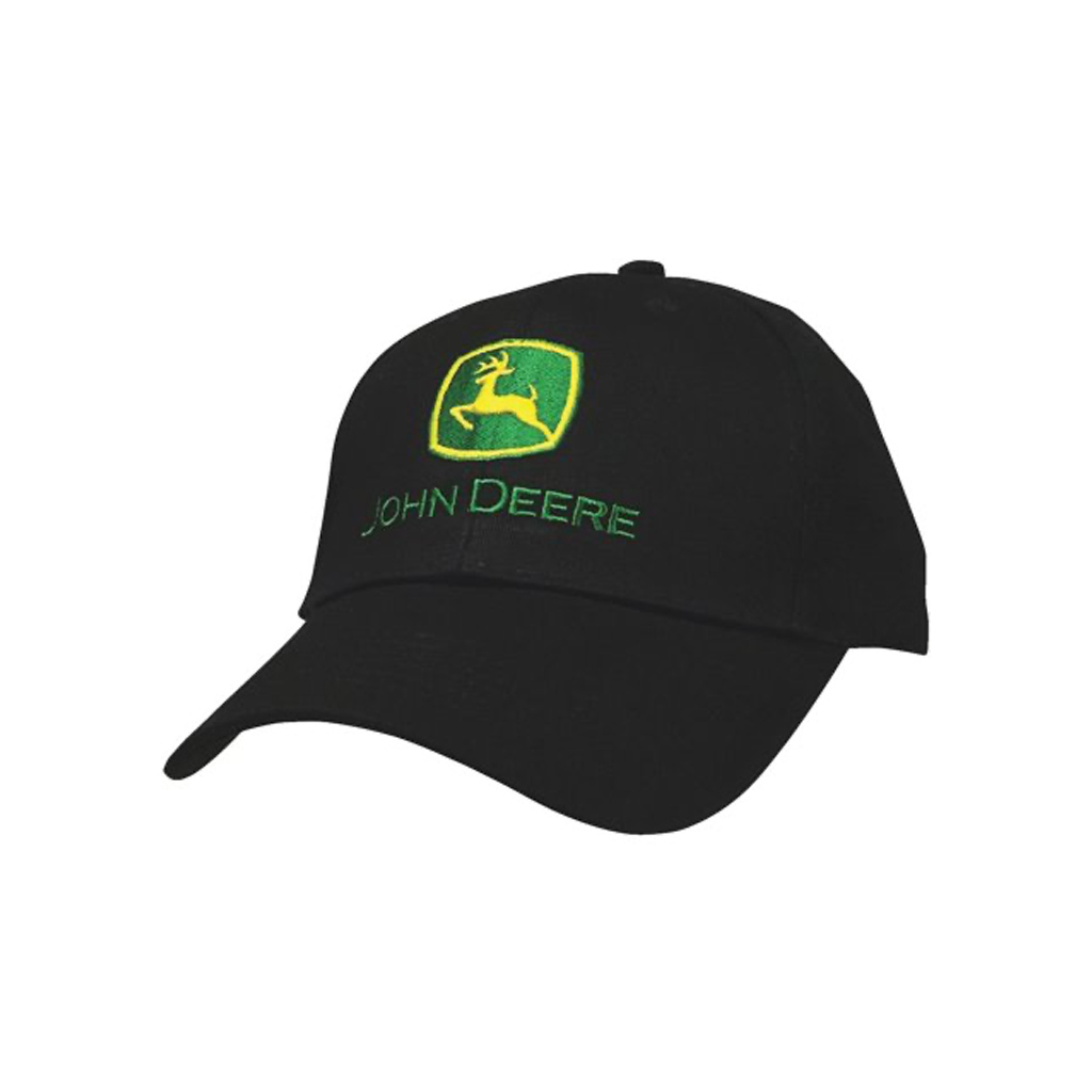 JOHN DEERE CAP CLASSIC NRLAD LOGO BLACK