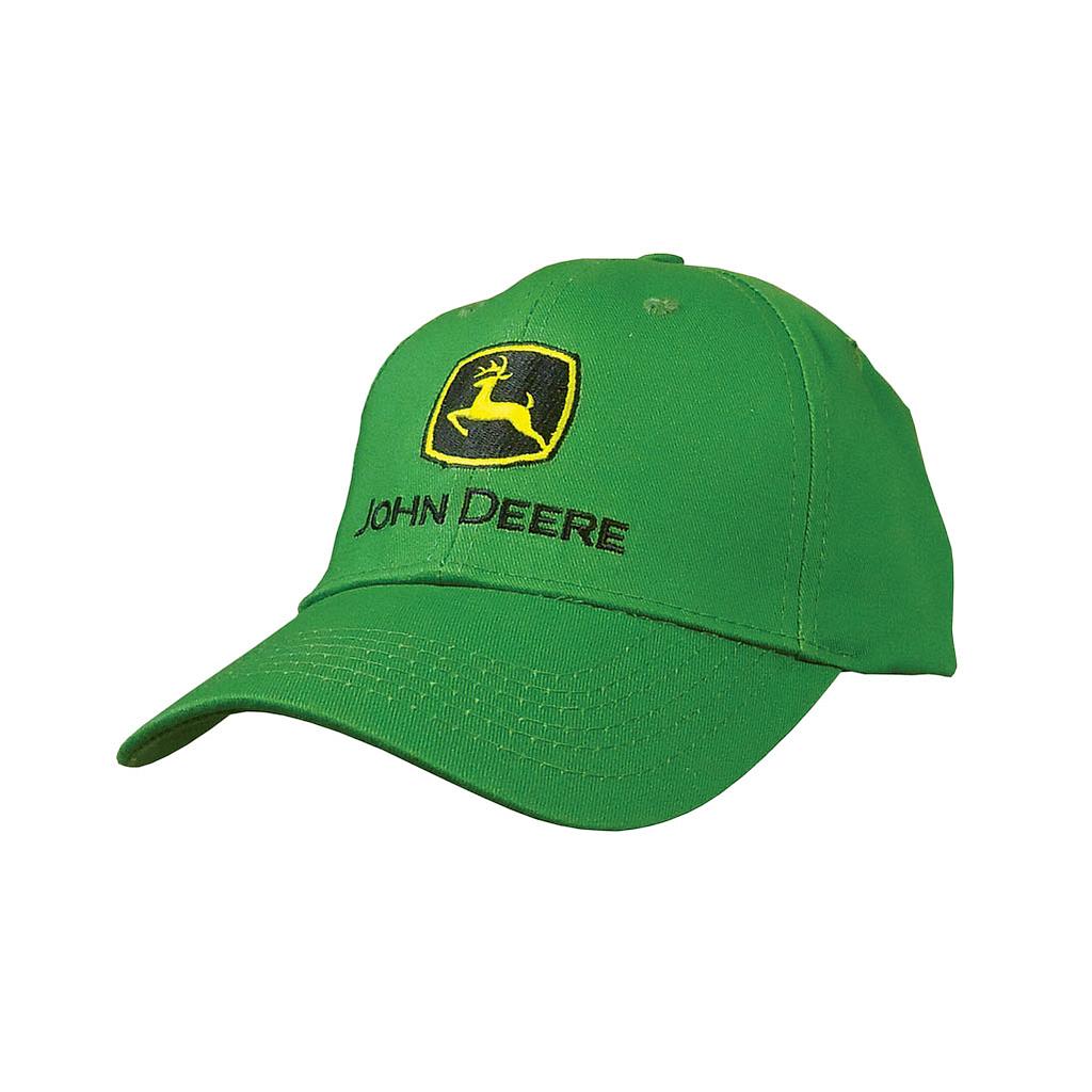 JOHN DEERE CAP CLASSIC NRLAD LOGO GREEN