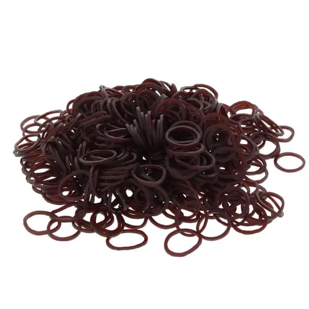 DR - WECAN BRAIDING ELASTICS 1/2&quot; BROWN