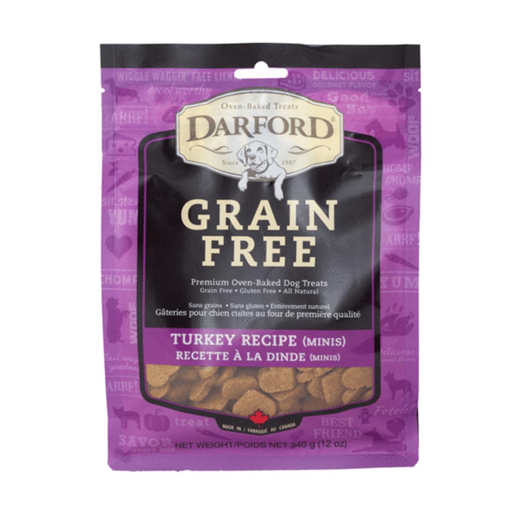 DMB - DARFORD GF TURKEY MINIS 340G POUCH