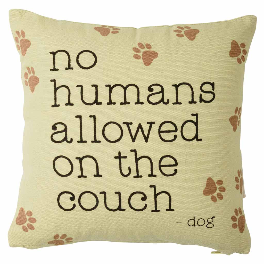 DMB - CANDYM ON THE COUCH DOG PILLOW 10&quot;X10&quot;