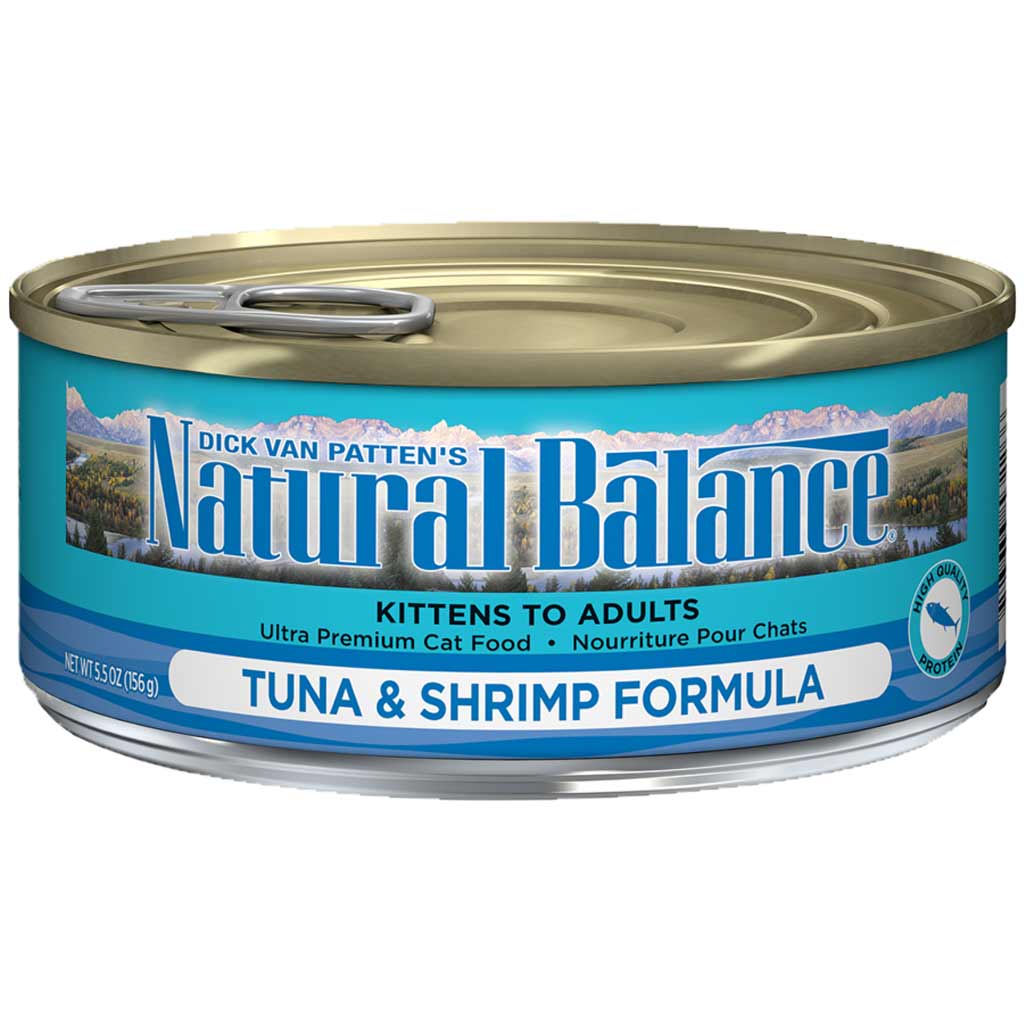 DV - NATURAL BALANCE CAT TUNA AND SHRIMP 5.5OZ