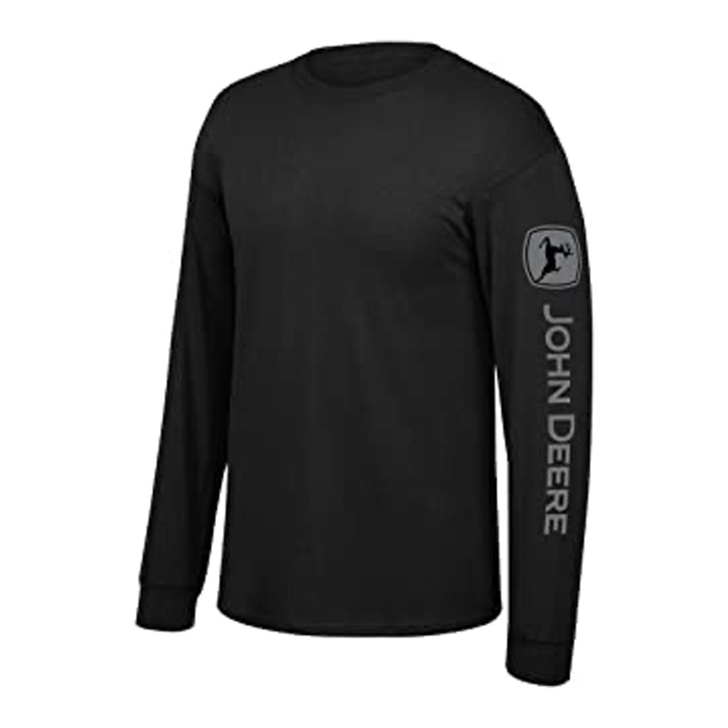 DV - JOHN DEERE MENS LONG SLEEVE BEAST BLACK MEDIUM