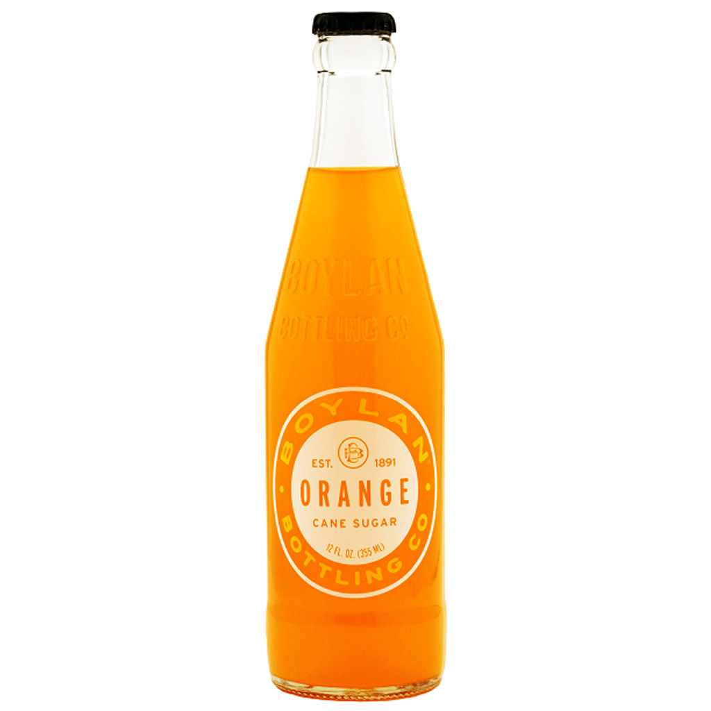 BOYLAN ORANGE SODA 355mL