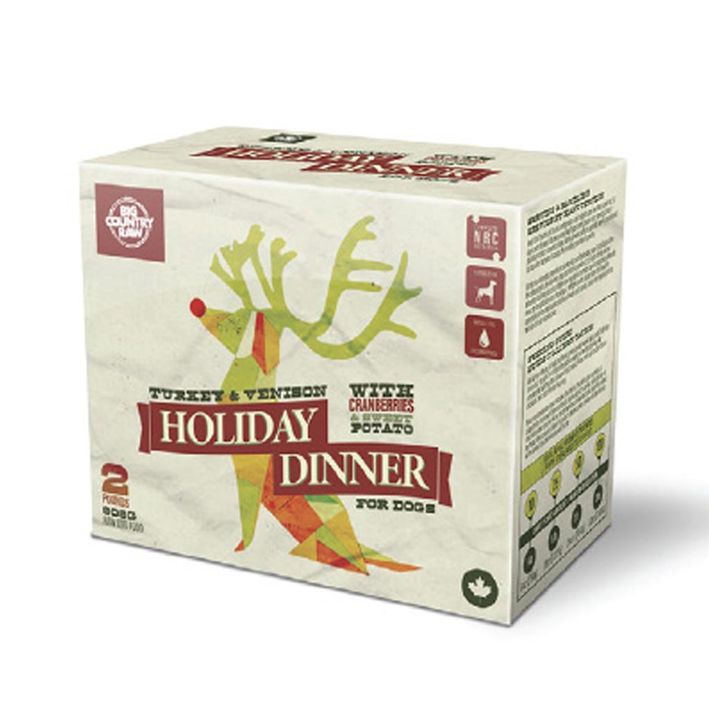 BCR TURKEY &amp; VENISON HOLIDAY DINNER 2LB