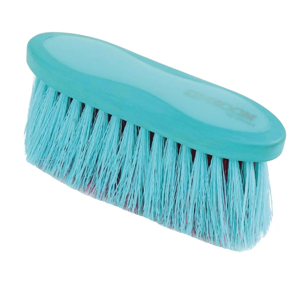 DV - EZI-GROOM SOFT GRIP DANDY BRUSH SEAFOAM