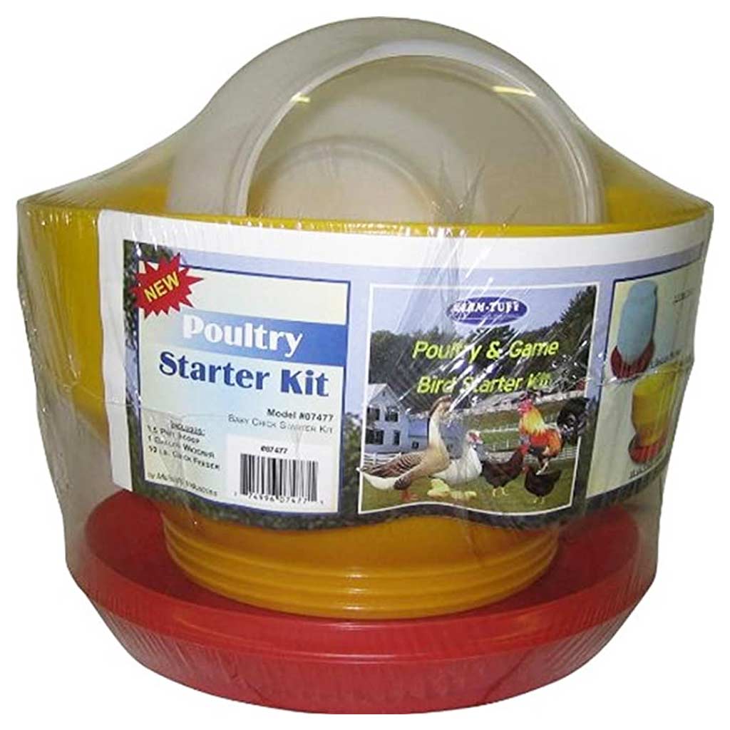 FARM TUFF CHICKEN &amp; GAME BIRD STARTER KIT POLY