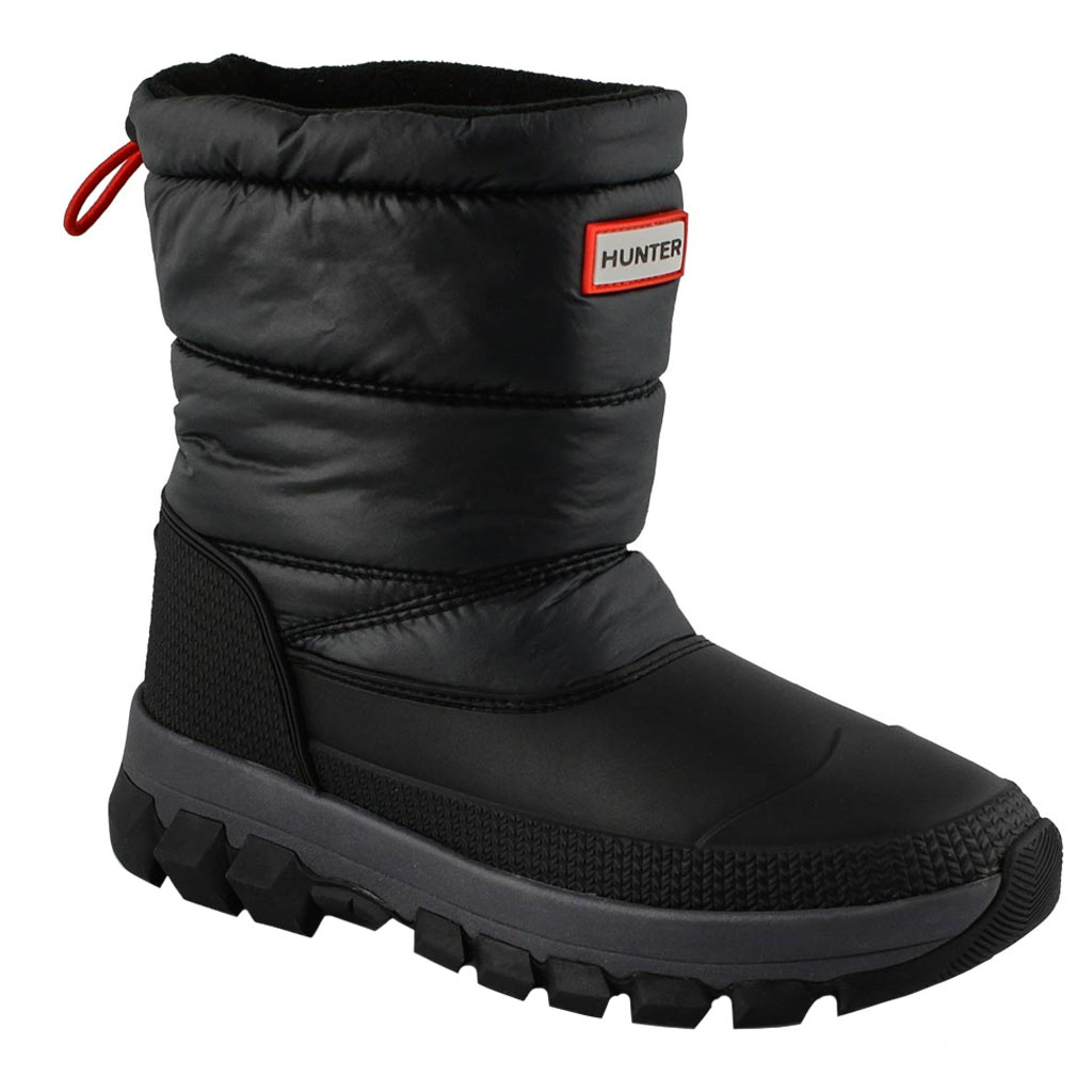 DMB - HUNTER INTREPID SHORT WOMENS SNOW BOOT BLACK SIZE 7