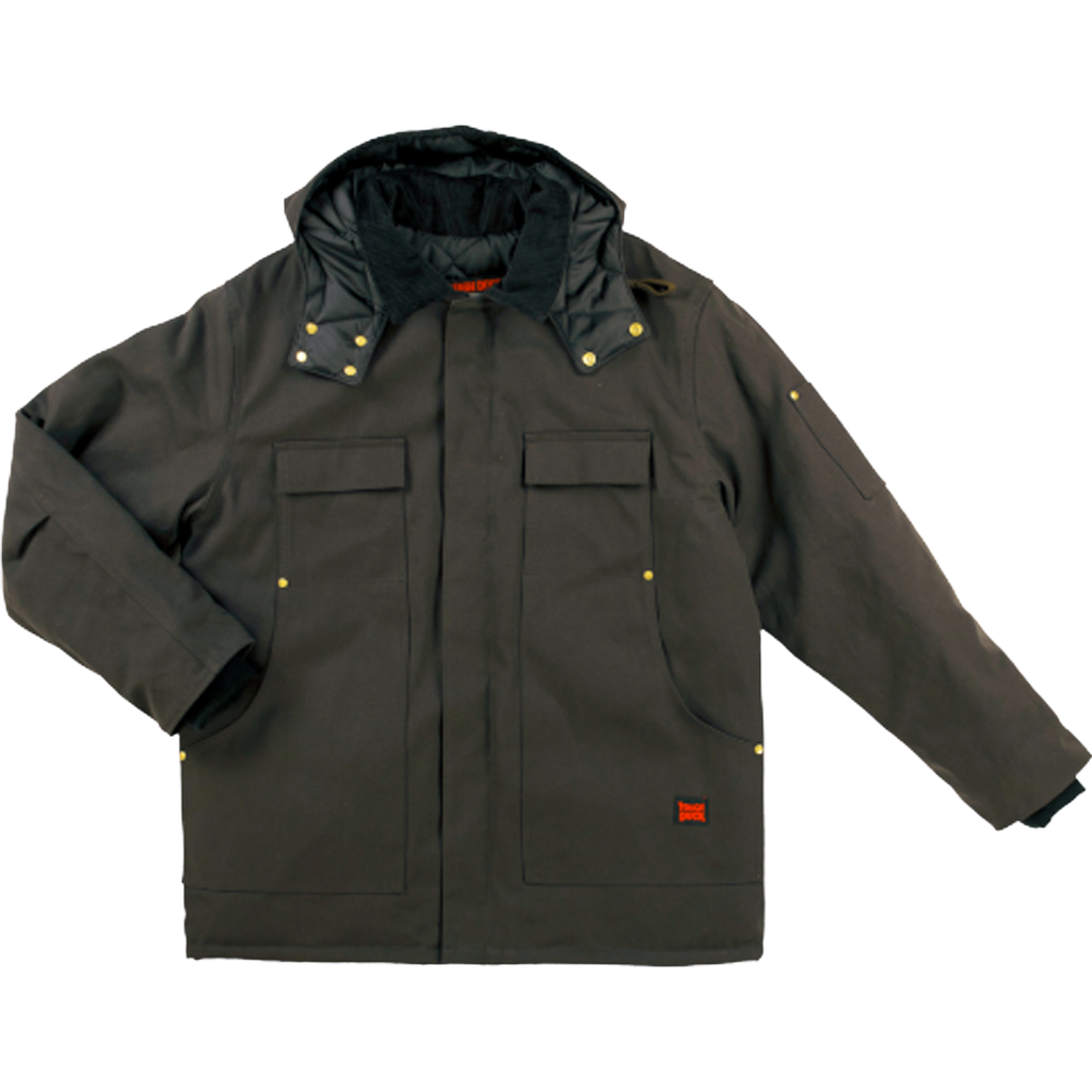 DMB - TOUGH DUCK ULTIMATE DUCK PARKA DARK BRN LRG