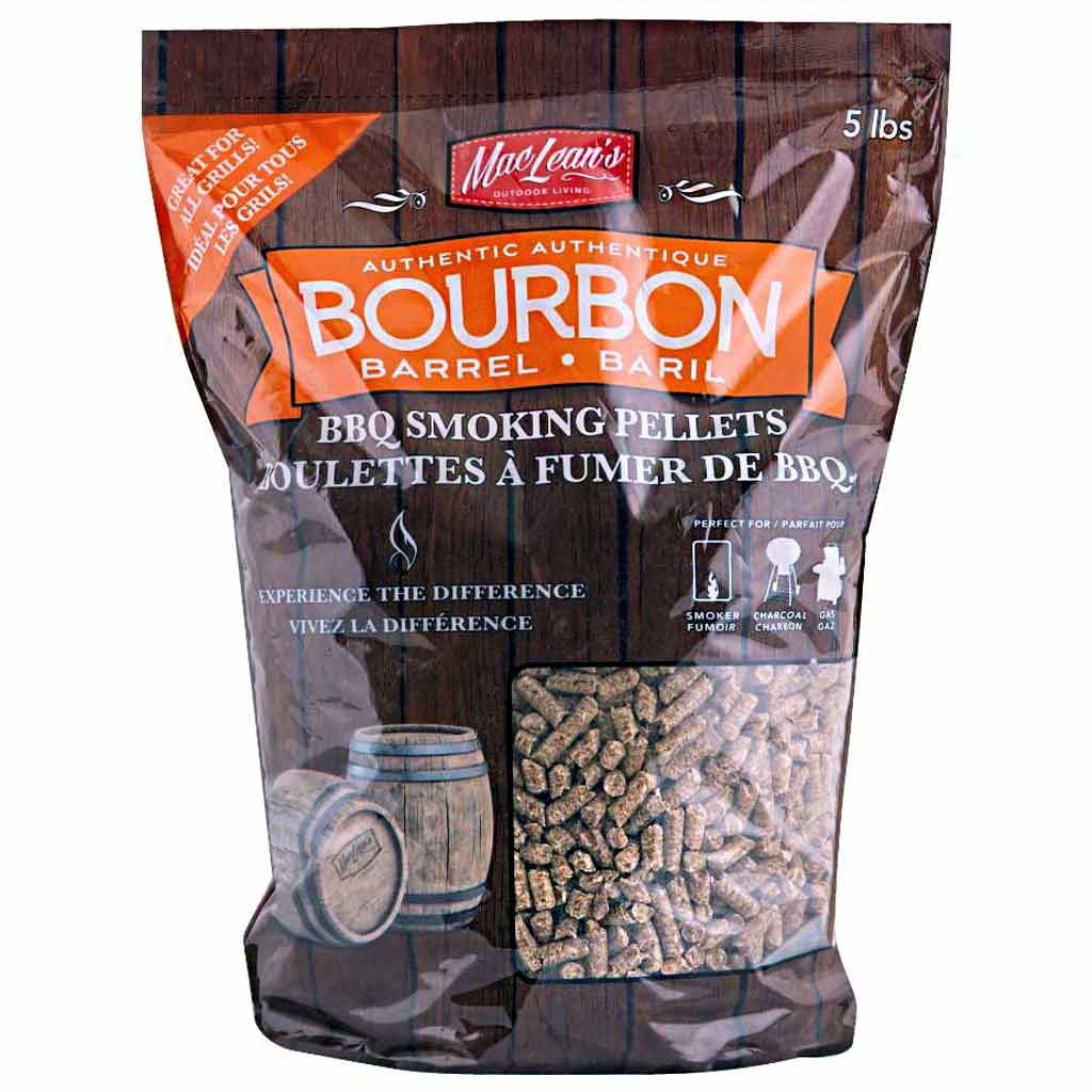 DMB - MACLEANS BOURBON BARREL SMOKING PELLETS 5LB