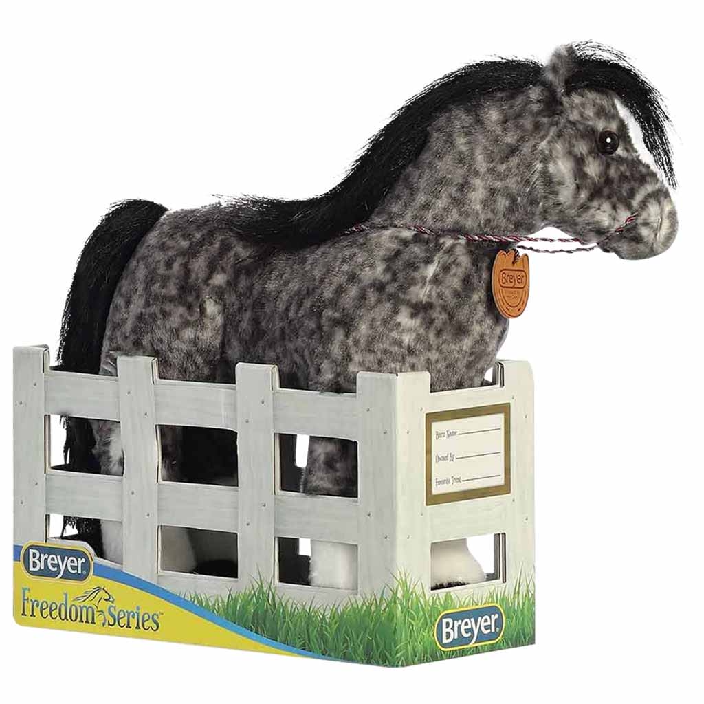 BREYER SHOWSTOPPERS PLUSH ANDULUSIAN 13&quot;