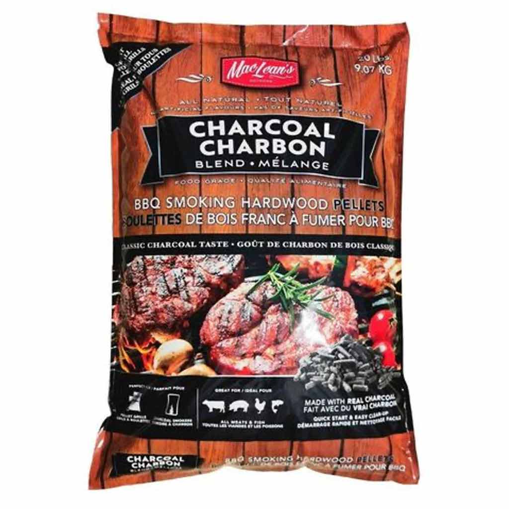 DMB - MACLEANS OUTDOOR CHARCOAL BBQ SMOKING PELLETS 5LB