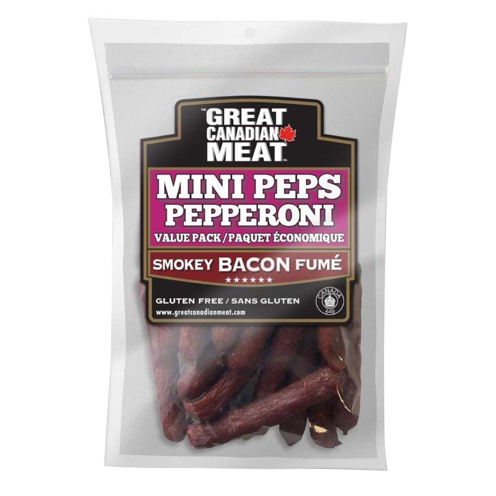 GCMC MINI PEPPERONI SMOKEY BACON 225G