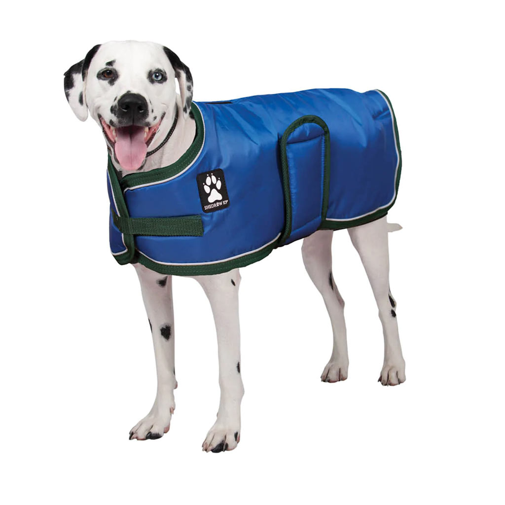 DV - SHEDROW K9 VAIL DOG COAT CLASSIC BLUE L