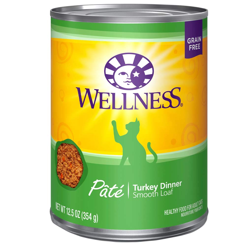 DMB - WELLNESS CAT COMPLETE HEALTH TURKEY PATE 12.5OZ