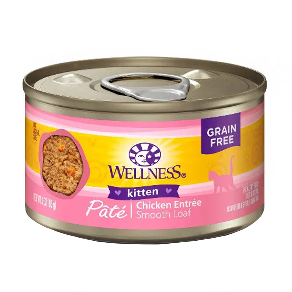 DMB - WELLNESS CAT COMPLETE HEALTH KITTEN CHICKEN PATE 3.2OZ