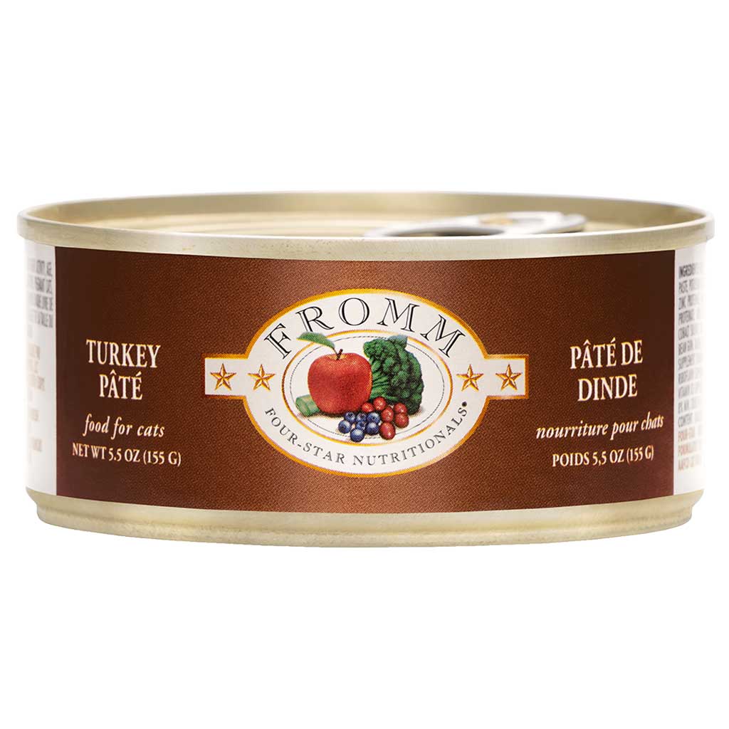 DMB - FROMM CAT 4STAR GF TURKEY PATE 5.5OZ 