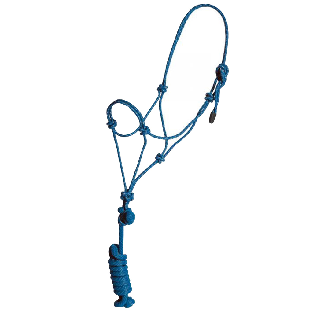 GER-RYAN ROPE HALTER YEARLING BLUE