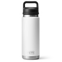 [10090326] DR - YETI RAMBLER BOTTLE W/CHUG WHITE 26OZ/769ML